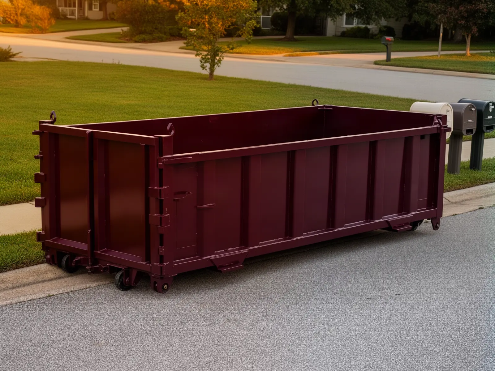 Roll-off dumpster from Three Lakes Dumpster Rental in Sartell, MN